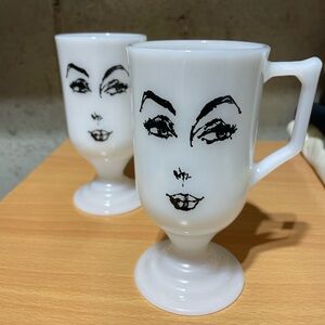 Vintage 70’s Vivian Woodard cups - set of two